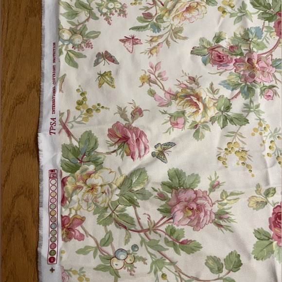 Vintage shabby chic / Cottage Core TPSA International fabric - Picture 15 of 16